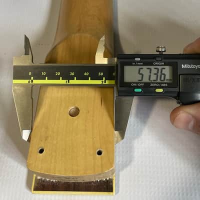 2007 Japan Jackson DK2 Maple Bound Guitar Neck Floyd Ready 24 Fret Sharkfin (Needs Repair) image 23