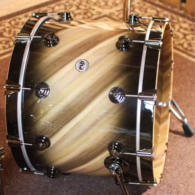 DW Collector's SonicPly Twisted Rainbow Drum Set - 22,10,12,16,14sn - SO#1429225 image 2