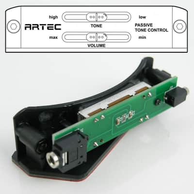 Artec SHP5 EQ Soundhole Pre amp Controller & mic blender E46 with Piezo Saddle FREE SHIPPING image 5