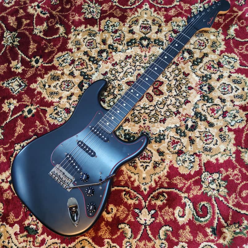 2025 Fender Japan Limited Hybrid II Stratocaster Noir Satin Black - Alder Body - Flagship Tokyo Exclusive - MIJ JD25 image 1