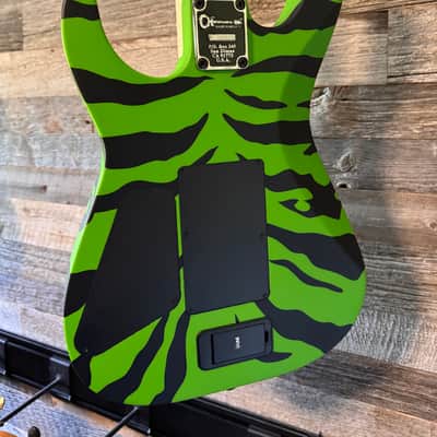 Charvel Satchel Signature Pro-Mod DK22 Green Bengal image 6