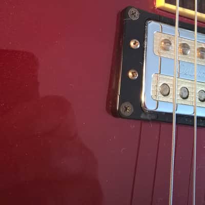 Guild DeArmond M-77--2001; Wine Red Metallic; Made in Korea; USA Gold-Tone HB Pickups; All-Original image 22