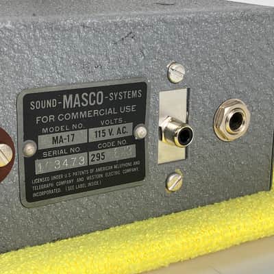 Masco MA-17 Tube PA Amplifier fully Restored. Exceptional Amp!! image 15
