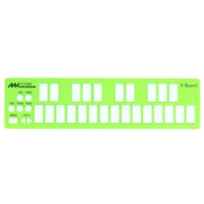 Muse Kinetics K-Board-C | Colorful 25 Key USB MPE MIDI Keyboard Controller with USB-C (Lime) image 1