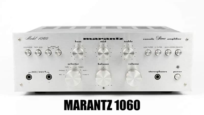 🎶✨ Marantz Model 1060 Integrated Stereo Amplifier | Selectively Serviced | Cleaned, Tested & Detailed | Classic Silver-Face Marantz