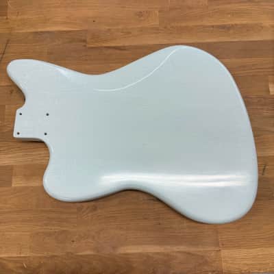 Kohlin Guitars JZ Offset replacement body Nitro Relic Faded Sonic Blue Made in Sweden image 10