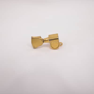 1970-1980's Vintage Gibson GOLD Chrome Embossed Logo Crank TUNER ES SG L6 Les Paul Custom Schaller Treble Side image 5