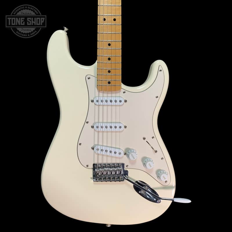 Used 2002 Fender Standard Stratocaster Arctic White TFW3640 image 1