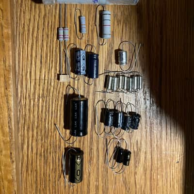 Peavey Classic 100 A Or B series Complete Electrolytic Capacitor Recap Kit image 1