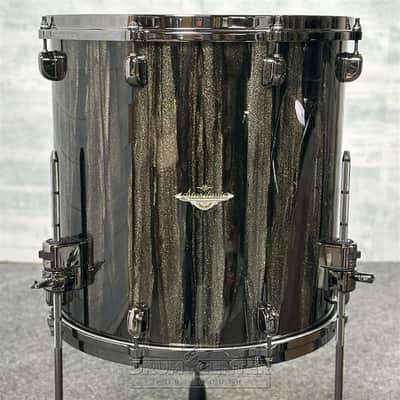 Tama Starclassic Maple 4pc Drum Set Black Clouds & Silver Linings w/Black Hw image 4