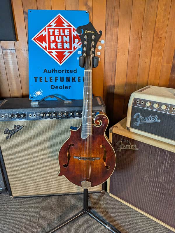 Eastman MD515L F-Style Left Handed Mandolin w/Case (2015) image 1