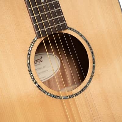 Cort Earth Series 60 Dreadnought Acoustic Guitar- Natural Gloss image 6