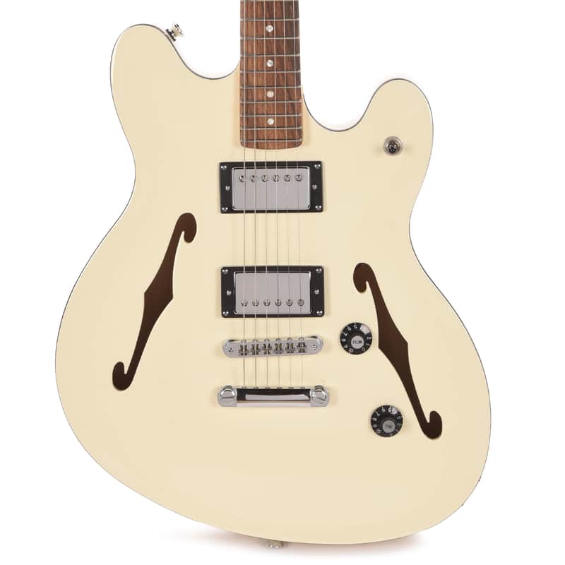 Squier Affinity Series Starcaster Deluxe Olympic White image 1