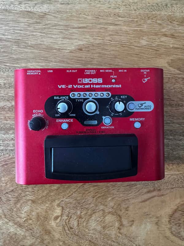 Boss VE-2 Vocal Harmonist Multi-Effect Unit | Reverb Canada