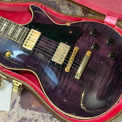 Gibson '59 Les Paul Standard R9 Reissue Custom Shop M2M Murphy Lab Heavy Aged Purple Tiger New Unplayed Auth Dlr 8lb7oz #445 image 11