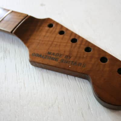 Coaltone Roasted 1 Piece Maple guitar Neck image 13