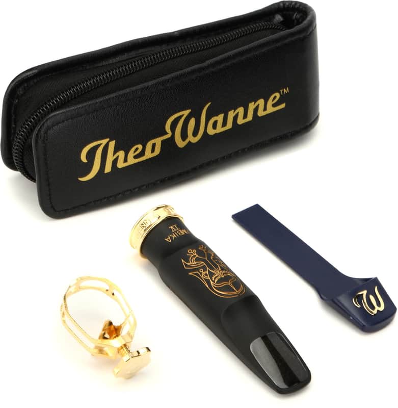 Theo Wanne AMBIKA 4 Tenor Saxophone Mouthpiece - 8  Hard Rubber image 1