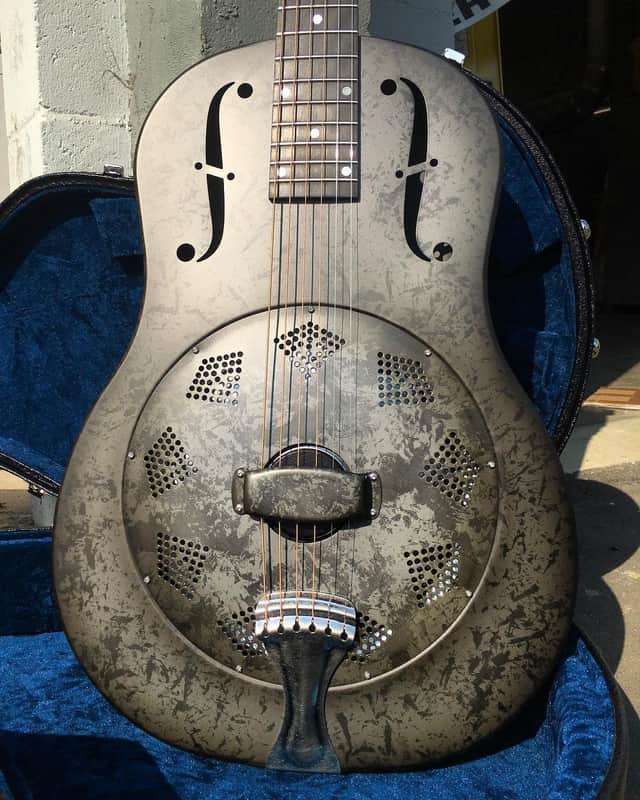 National Reso-Phonic NRP Black Rust B-Series 12 Fret 2023 Black Rust image 1