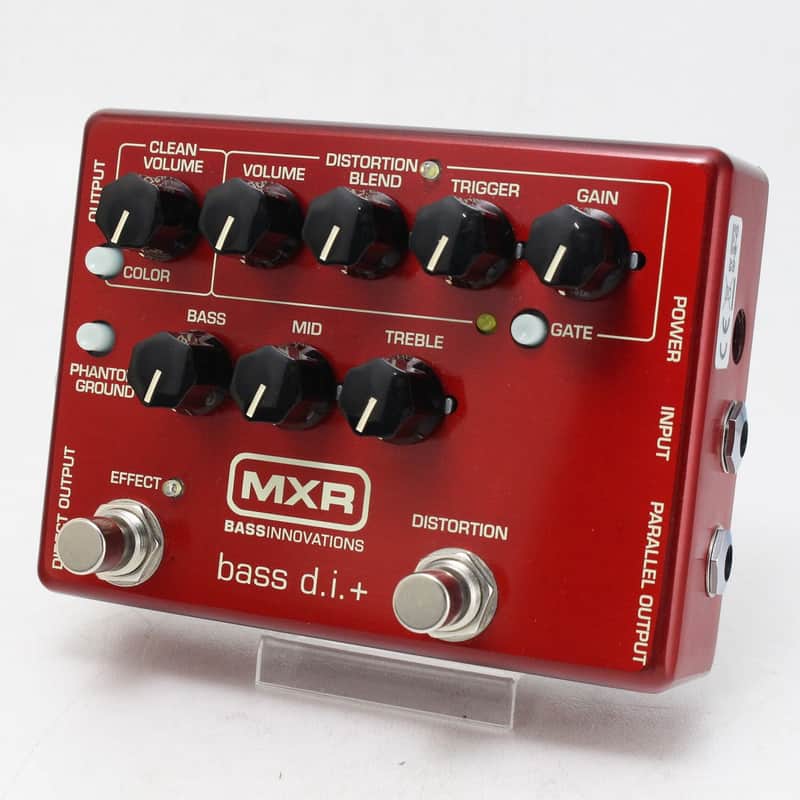 MXR M80 Bass D.I.+ Brushed Red [MMI16F292] (05/29) | Reverb