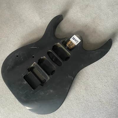 Black HSH Lefty Basswood Guitar Body image 1