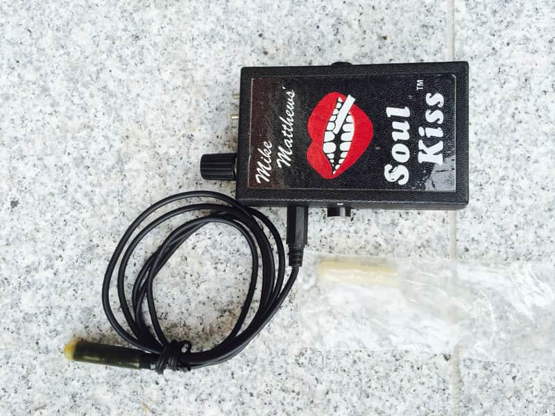 Mike Matthews EHX Soul Kiss Talk Box – Vintage c.1980 – Rare –ON/OFF Switch Added 1979 - black image 1