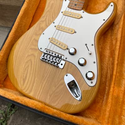 HS Anderson Strider (like Fender Stratocaster S-style) 1977 - Natural Made in Japan image 2