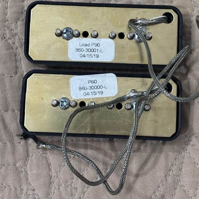 Gibson P-90 Soapbar Pickup Set - Black image 2