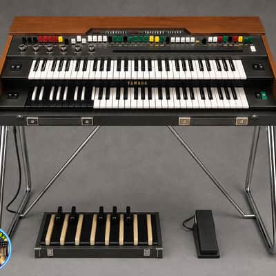 Yamaha YC45d ✅ Ultimate Rare Vintage Combo Organ from the '70s ✅ MINT Collector's Condition ✅ Complete Set with Pedals, Bass Pedals, Lid & Original Legs ✅ Fully Serviced ✅ Worldwide FREE Shipping!! image 9