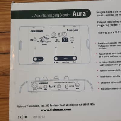 Fishman Aura AST Acoustic Imaging Blender 2010s - Silver image 4