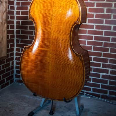 1976 E.M. Pöllmann 61 3/4 Upright Bass image 14