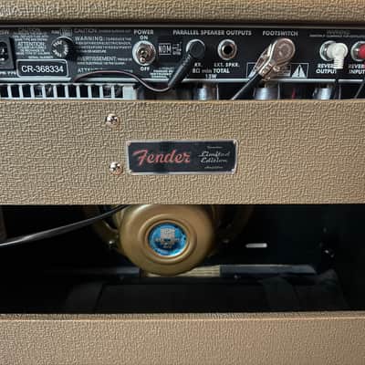 Fender '65 Princeton Reverb Reissue "Golden Hour" FSR Limited Edition 12-Watt 1x10" Guitar Combo 2017 - Tan / Wheat image 6