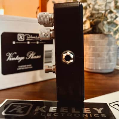 Keeley Custom Shop Limited Edition Vintage Phaser 2020s - Black image 2