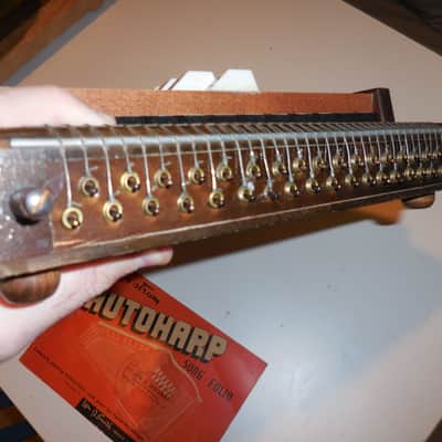 Vintage Oscar Schmidt Airline Autoharp 1950s 36 String/15 Chord image 9
