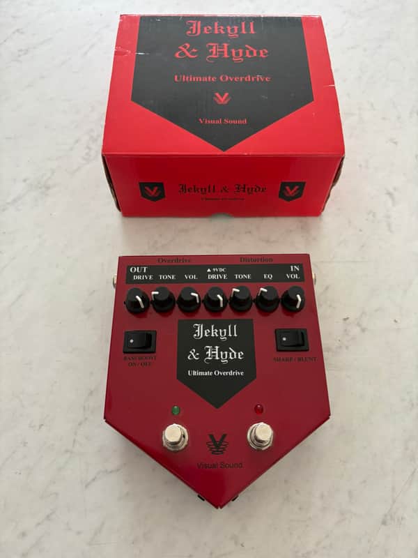 Visual Sound Jekyll & Hyde Ultimate Overdrive V1 2000s - Red image 1