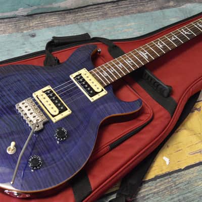 2012 Paul Reed Smith SE Santana  Whale Blue *New Old Stock* image 3