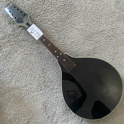 Black 8 String Mandolin Project, Spruce Top, Mahogany Body, Rosewood Fingerboard image 1