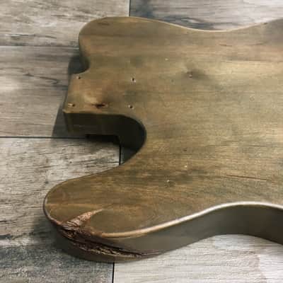FRANCHIN Mars guitar body WESTERN Rustic Aged Relic natural finish Selected Alder T-Style Made in Italy - Stock piece #17751123 image 15