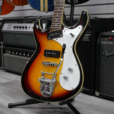 Eastwood Sidejack Sunburst Burns Tremolo w/ Soft Case image 1