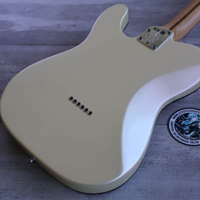 2011 Fender USA American Deluxe Telecaster (Olympic Pearl White) image 9
