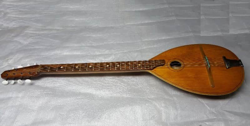Ethno Folk Bulgarian wooden 8 - string acoustic Tambura Tamboura image 1