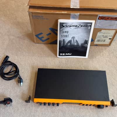 E-MU Systems Xtreme Lead-1 64-Voice Live Mixing EDM Synthesizer 2000 - Orange image 3