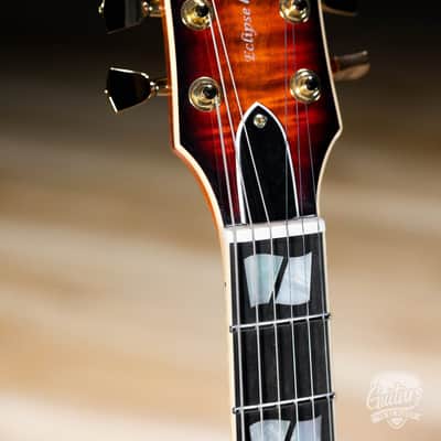ESP USA Eclipse Full Thickness w/ Seymour Duncans – Tiger Eye Sunburst image 5