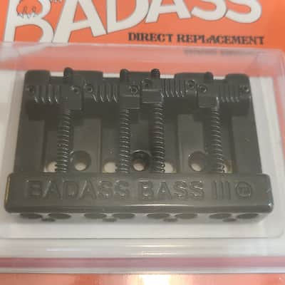 Leo Quan Badass III 4 string - Black image 2