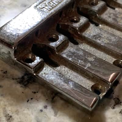 Washburn Bass Bridge  80’s-90’s Chrome image 5
