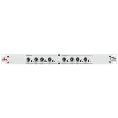 DBX 223xs Stereo 2-Way / Mono 3-Way Crossover (XLR) - Open Box, Mint image 1