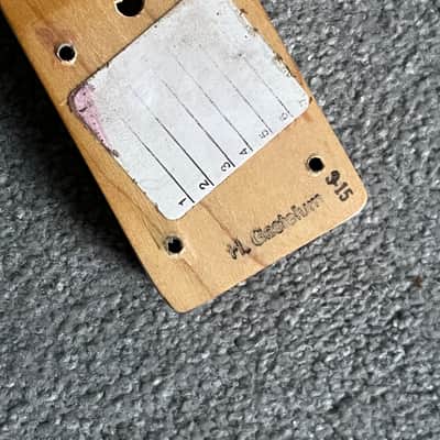1982 Fender Bullet guitar neck USA American maple image 8