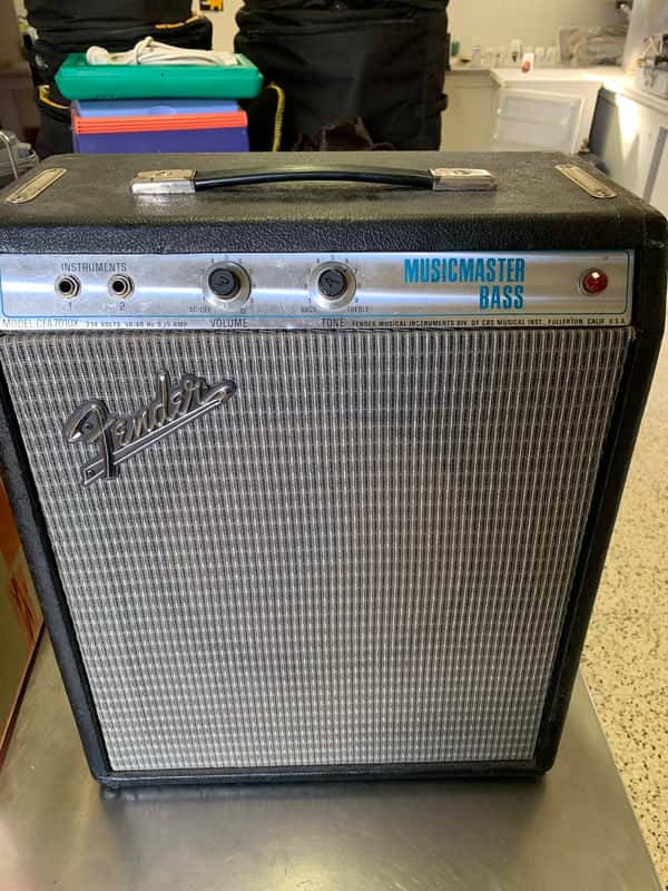 Fender Musicmaster Bass Amp 70's image 1