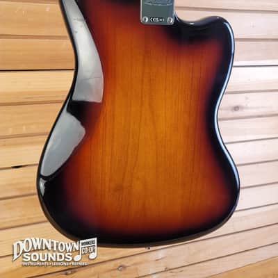 2025 Fender L/H Kurt Cobain Jaguar with Fender G&G-style Hard Case - 3-Color Sunburst, Gotoh Tuners, 8lbs 7oz image 7