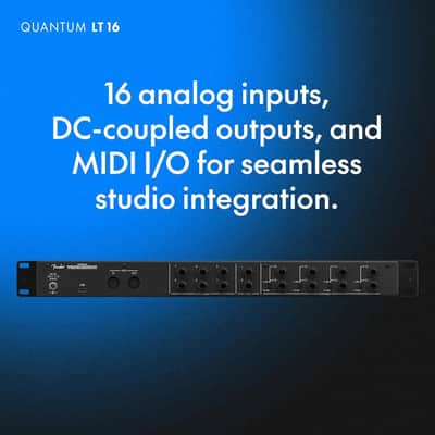 Fender Quantum LT 16 16-in 8-out USB-C Audio Interface image 4