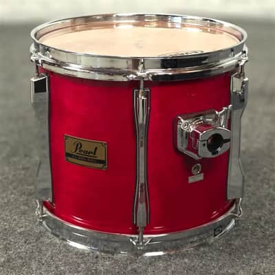Used Vintage Pearl BLX 6pc Drum Set Sequoia Red - Very Good image 16